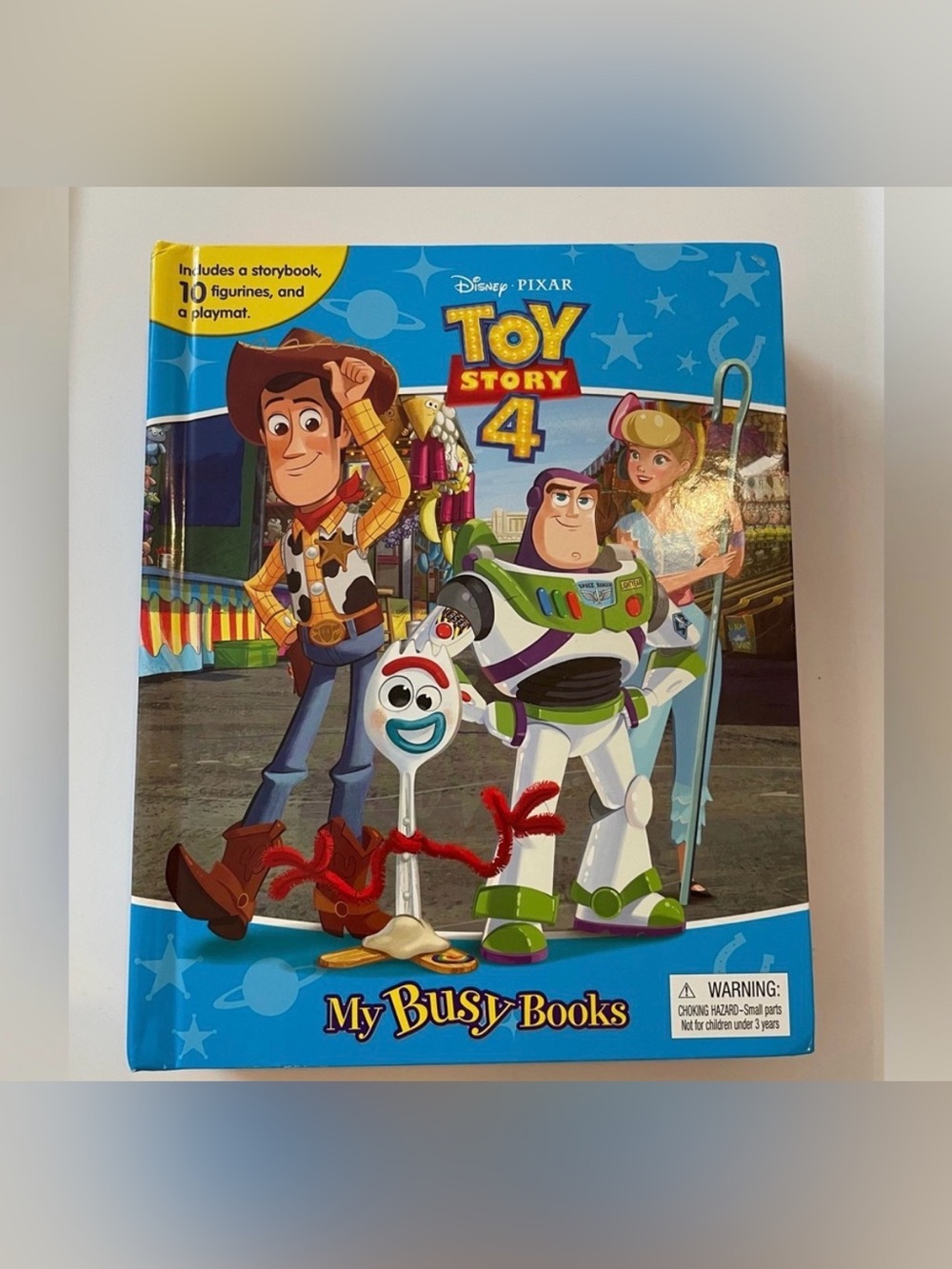 Toy Story 4 My Busy Books - Blue Playset